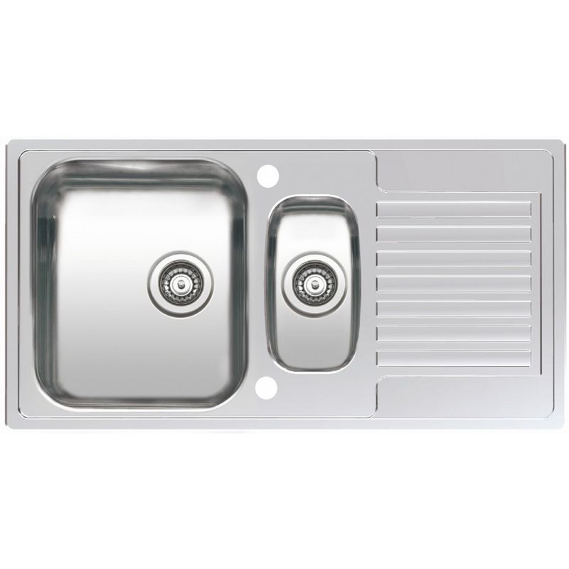 Reginox - Centurio L1.5 Stainless Steel Integrated Kitchen Sink