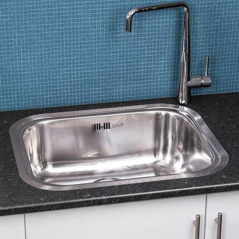 Reginox Chicago Integrated Kitchen Sink Stainless Steel 1 Bowl