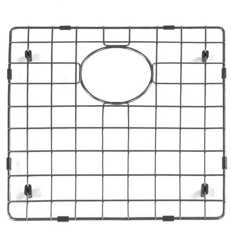 Grille Egouttoir 40X40 Miami Gun Metal R30639 - Reginox