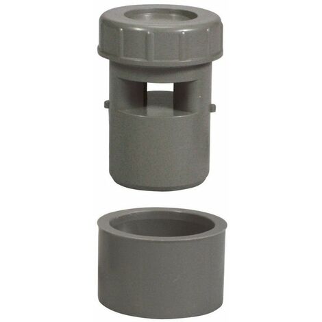 Regiplast – Aérateur à membrane PVC 32/40/50 mm – Raccord évacuation pour siphons – Élimine les odeurs – Installation simple