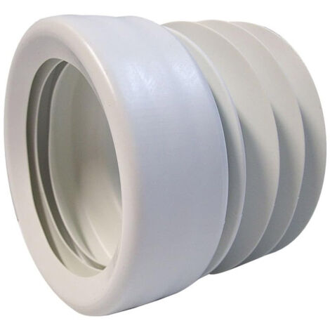 Regiplast – Manchette souple pour WC Ø100 mm – Raccord flexible en PVC – Évacuation efficace des eaux usées – Pour installations sanitaires