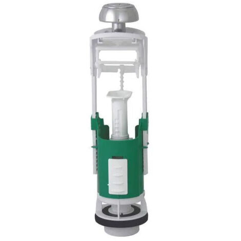Regiplast – Mécanisme de chasse d'eau double débit 3,6L – Commande à câble – Modèle universel pour réservoirs de 30 à 41 cm