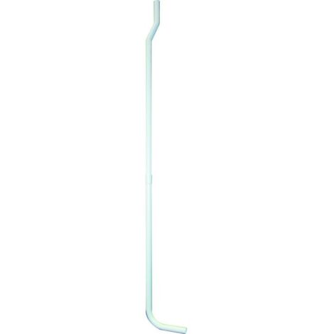 Regiplast – Tube de chasse haut pour cuvette à l'anglaise – Diamètre 32mm – Hauteur 186cm – Compatible réservoirs hauts à chaînette