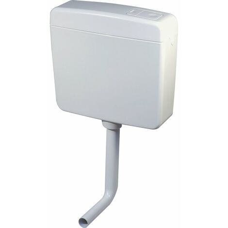 Regiplast – Réservoir de chasse d'eau semi-bas à double débit – Débit 3/6 L ou 4/9 L – Dimensions 400x440x130mm – 251