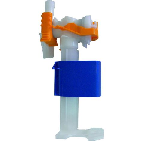 Regiplast – Robinet flotteur pour réservoirs 630 et 670 – Silencieux – Débit remplissage 0.15l/s sous 3 bars – Dimensions 220x100x56mm