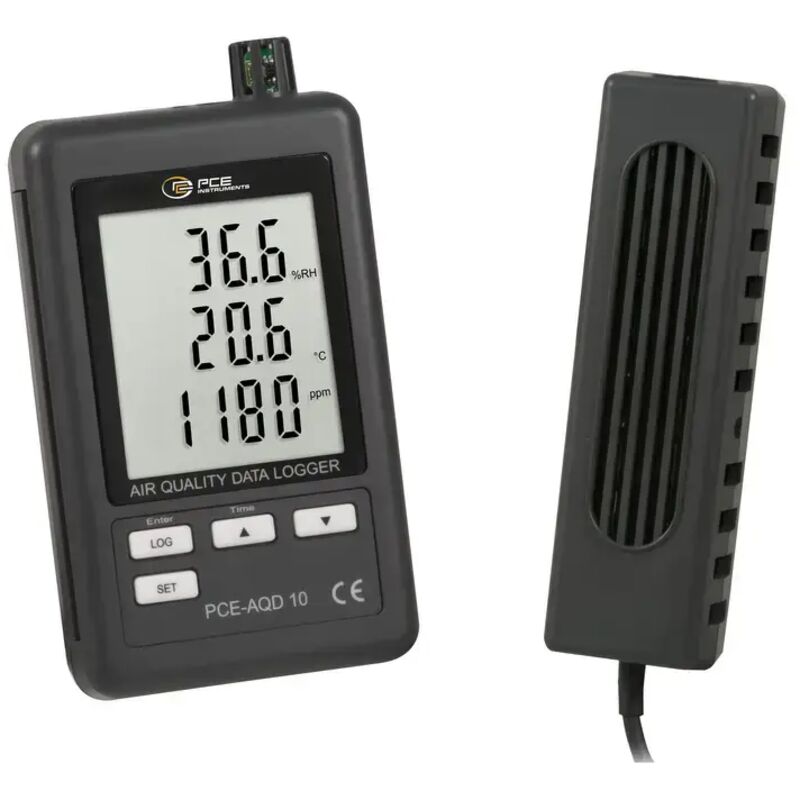 

Pce Instruments - Registrador de CO2, temperatura y humedad PCE-AQD 10