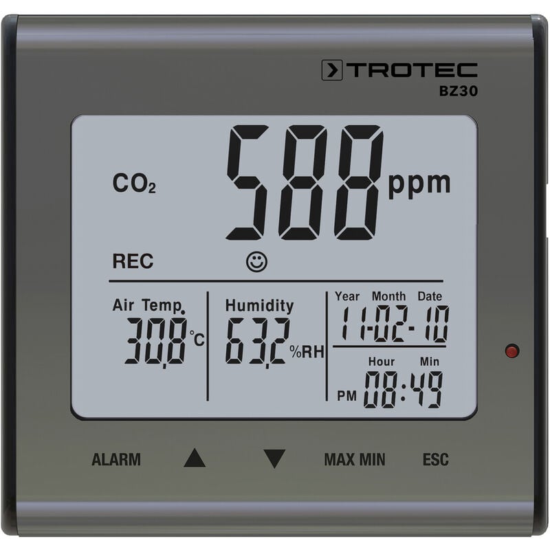 Image of Registratore dati sulla qualità dell'aria - CO₂ BZ30 - Trotec