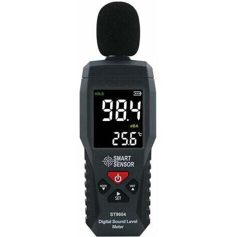 Registratore di livello sonoro Misuratore di rumore Fonometro Fonometro audio digitale Luxmetro 30-130 dB