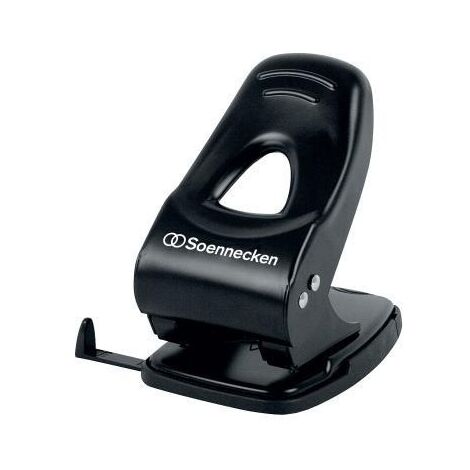 Registraturlocher 8cm 60 Bl. (80 g/m²) Metall schwarz