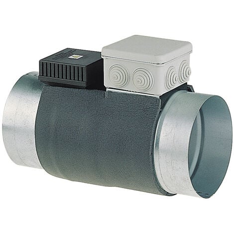 Registre à volet motorisé + thermostat de régulation Verso 200 Ø200
