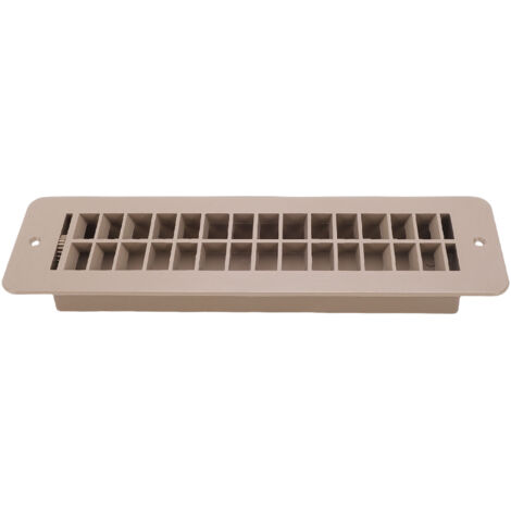 Registre de Plancher pour Motorhome - Grille de Ventilation Plastique à Levier de Contrôle d'Air et Facile à Installer
