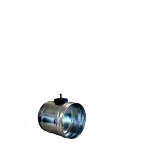 Registre d'équilibrage RE manuel galvanisé - Diamètre 125mm