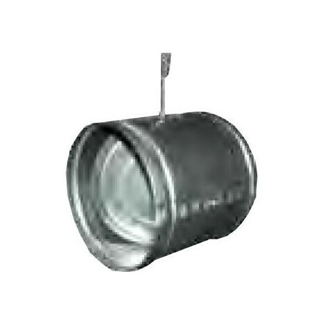 Registre en acier galvanisé, motorisable, étanche, raccordement D 250 mm S&P (UNELVENT) 860005