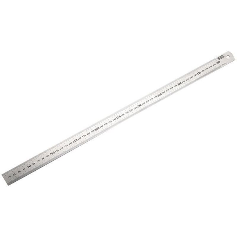 REGLA ACERO INOX 300X25X1mm