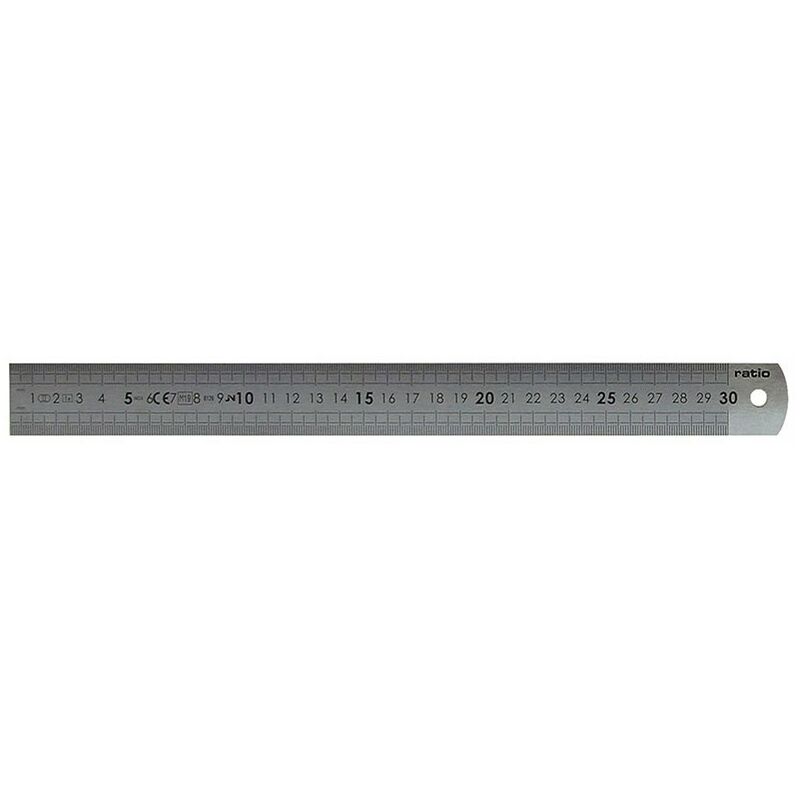 

Regla Acero Inox.30 Cm.Ratio