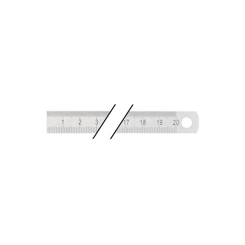 

Promat - Escala De Acero Longitud 200 Mm Acero Flexible Divisin B