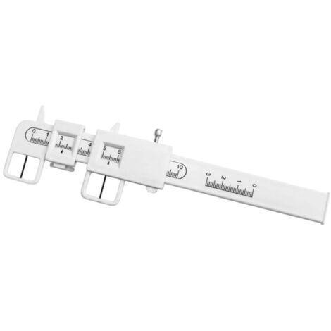 Regla de Vernier para la distancia interpupilar, regla de Vernier para gafas, regla médica para la distancia interpupilar, regla óptica para la distancia interpupilar