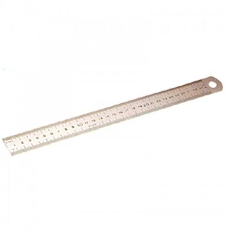 REGLA SEMI-RIGIDA DE ACERO INOX. 1500X30X1MM 1.500X30X1MM - ACHA