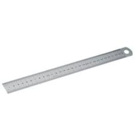 REGLA SEMI-RIGIDA DE ACERO INOX. 3.000X30X1MM - ACHA