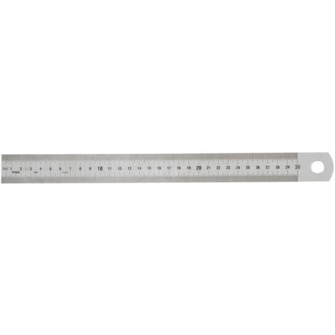 Regla Semi Rigida de Acero Inoxidable Satinado Vogel