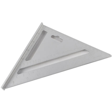 [Regla triangular] Triángulo para marcos de aluminio con fórmula de conversión graduada duradera