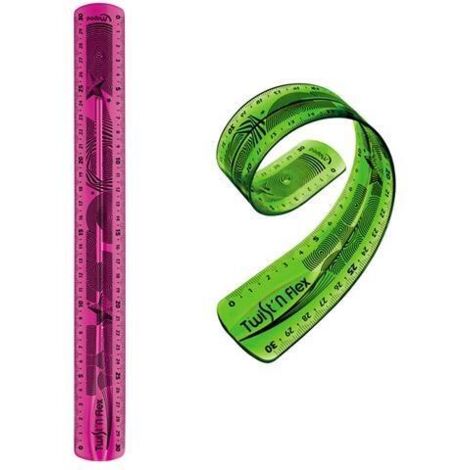 Regla Twist'n Flex, irrompible, 30 cm, MAPED