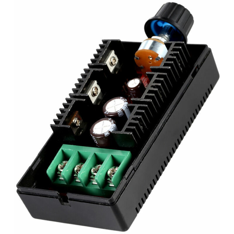 Reglable 10-50V / 40A / 2000W Dc Moteur De Controle De Vitesse Pwm Hho Rc Controleur 12V 24V 36V 40V Regleur 50V Vitesse,Potentiometer