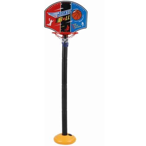 Reglable ensemble de jouet de basketball d'enfants Equipment de traitement de Sports Net panier de basket