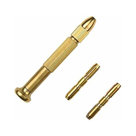 réglable kit d'outil de mandrin à pince de forets Mini Twist à main Cuivre 0,3u20131,0 mm/1,5u20132,0 mm/2,5u20133,2 mm