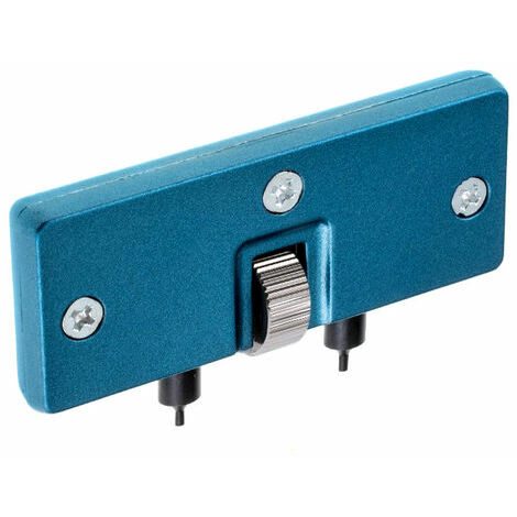 Reglable Montre Ouvre Retour Case Outil De Presse Closer Remover Cle Montre Remover Batterie Vis Cle Outils De Reparation Horloger, Alliage A Tete Ronde