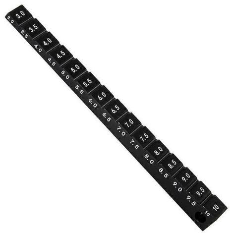Réglage de la hauteur de caisse (3-10 mm) pour le carrossage des jantes de voiture RC (noir)