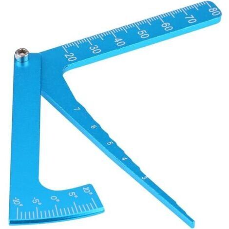 Réglage de la Hauteur et des Jantes, Outil de Mesure Multi-Angles de Cambrure pour Voiture RC Routière