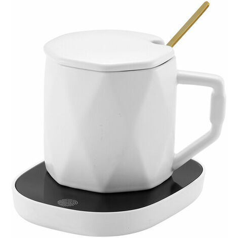 Réglage de la température à trois vitesses + noir et blanc - tasse à température constante 55 degrés chauffe-eau intelligent