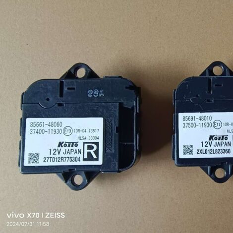 Réglage des phares 85661-48060 37400-11930 pour voitures Toyota