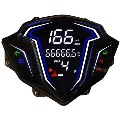 Réglage du compteur kilométrique numérique pour moto SRL115 FI--