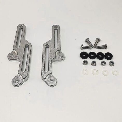 Réglage du flux d'air pour pare-brise de moto Honda NC700X/NC750X/NC 700/750 X (2012-2015) - Argent