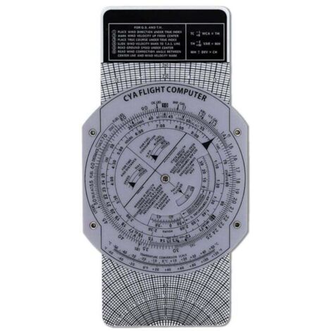 Règle à Calcul Circulaire E6B pour Formation Pilote et Navigation Aérienne