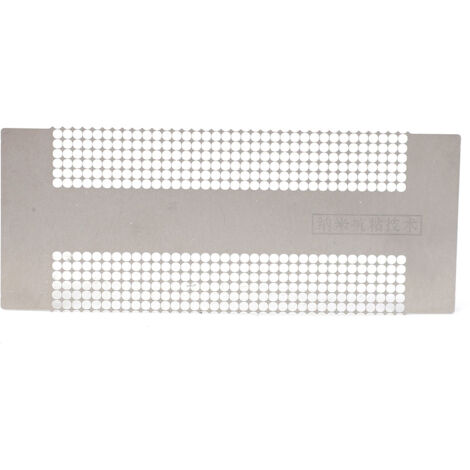Règle à mailles métallique pour peinture diamant, outil auxiliaire à points pour broderie diamant, 432 trous