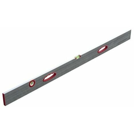 Regle A Niveau 2 M - Profile 100 X 18 - 2 Poignees 2 Fioles