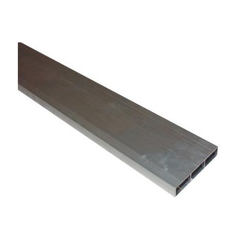 Règle aluminium brut DUVAL BILCOCQ - Larg.100m x Épais.18mm x Tôle 1.2 mm - Vendu au mètre (6 mètres max) - 41-0101-9996