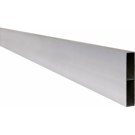 Règle aluminium de maçon 3 m – Section 100 x 18 – 1 voile – 2 alvéoles – Embouts vendus séparément – Outibat