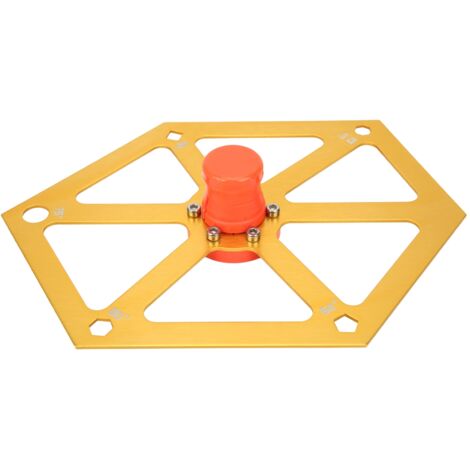 Règle d'angle magnétique hexagonale en alliage d'aluminium pour scie sur table et ajustement de coupe