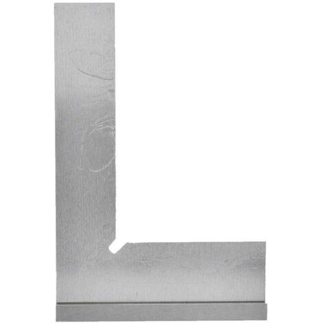Règle d'Angle Règle Carrée Plate de Haute Précision de 90 Degrés avec l'Outil de Mesure d'Ingénieur de Rapporteur d'Angle de Siège(150x100mm)