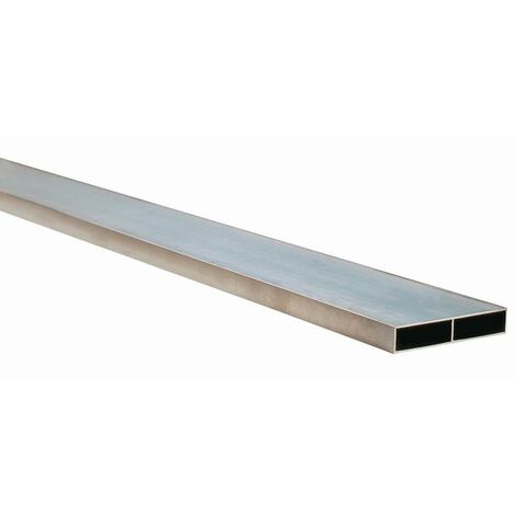 Règle de maçon alu 100x18 2M 1 voile avec embouts - MOB - 351200