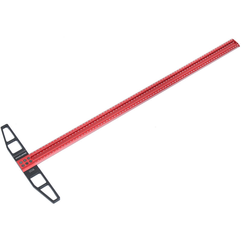 Règle de Marquage en t Règle de précision alliage d'aluminium L.800mm ZebraA