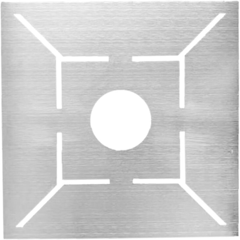 Règle de Mesure de Drain de Plancher épaissir pour de Menuiserie de Salle de Bains