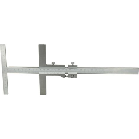Règle de mesure de traçage, 0 - 250 mm, 375 mm