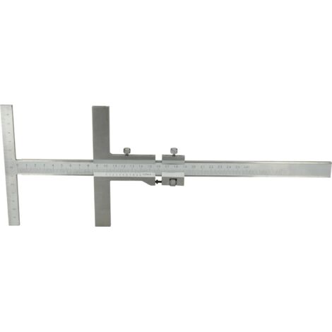 Règle de mesure de traçage, 0 - 500 mm, 625 mm