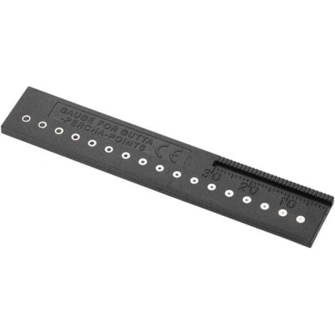 Règle de Mesure Dentaire Instrument de Dentition Outil Endodontie Fleximeter Bande pour Mesures Dentaires