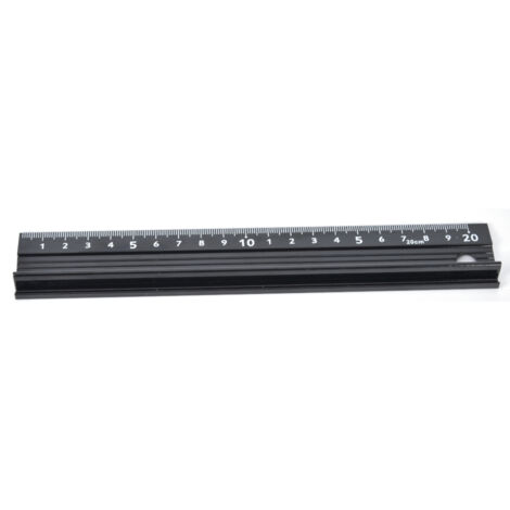Règle de mesure en L en aluminium, outil de bricolage pour coupes précises (20cm)
